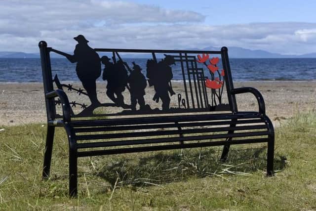 WW1 benches
