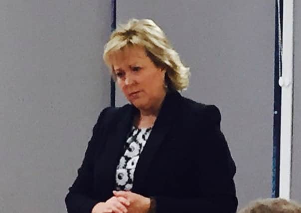 Kathryn Holloway hosted a public meeting in Leighton Buzzard