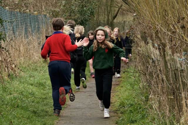 Cheddington Combined School Sport Relief run. Picture: Deborah M. Hodgetts