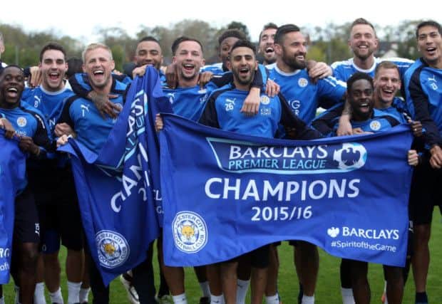 Leicester City and their shock Premier League title win top the lot