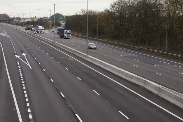 The M1 was clsoed for several hours after the fatal collision on December 2, 2015