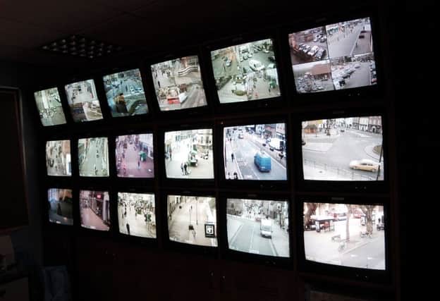 A CCTV control room  (libary image).