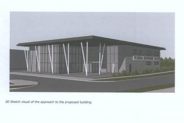 Image of the proposed new skills centre in Chartmoor Road