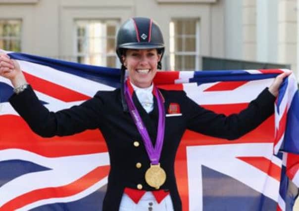 Charlotte DuJardin, equestrian gold medallist ENGPNL00120130301170902