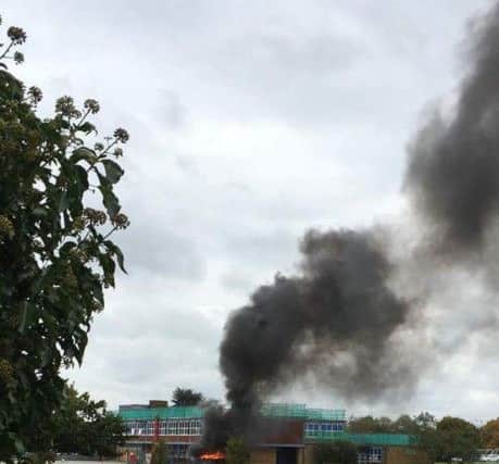 Fire at Brooklands Schools: Pics Beds Fire and Rescue IfcRNc1lf3oPPdsyQkwj