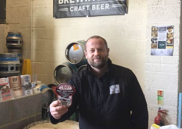 Jon d'Este-Hoare of Leighton Buzzard Brewing Company