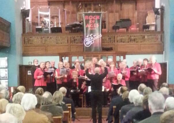 Rock of Ages who appeared at Leighton Linslade Mayor's charity concert