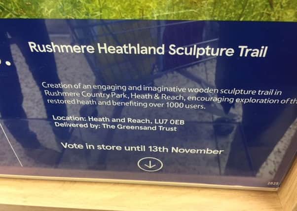 Tesco shoppers voted  for Rushmere to win the top award