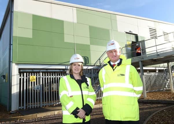 In 2014 then Energy Minister Amber Rudd visited UK Power Networks' big battery at Woodman Close, Leighton Buzzard