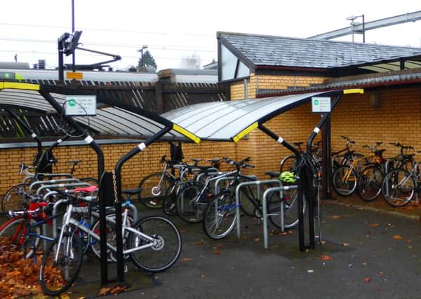 Cycle parking at the station