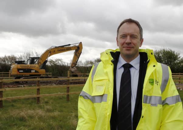 Central Beds Council removed hardstanding from the disputed travellers site on Mile Tree Road in 2012 with Cllr Mark Versallion in attendance.