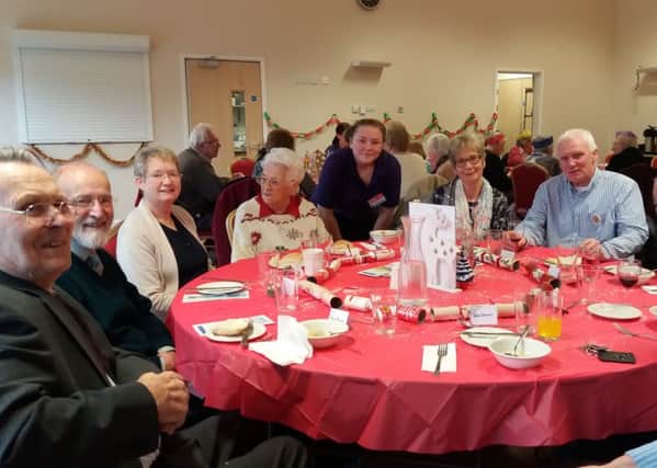Leighton youth  group TACTIC put on a three course festive feast for local senior citizens