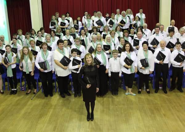 The Wing Singers who are appearing at a 12-hour Musicathon in aid of Stoke Mandeville's Eye See Appeal