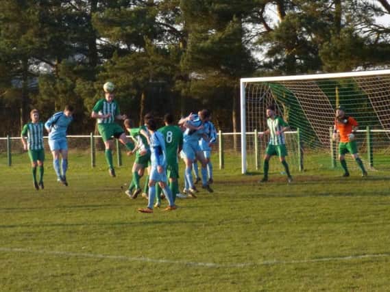 Holmer Green vs Leighton Town.
Pic: Andrew Parker