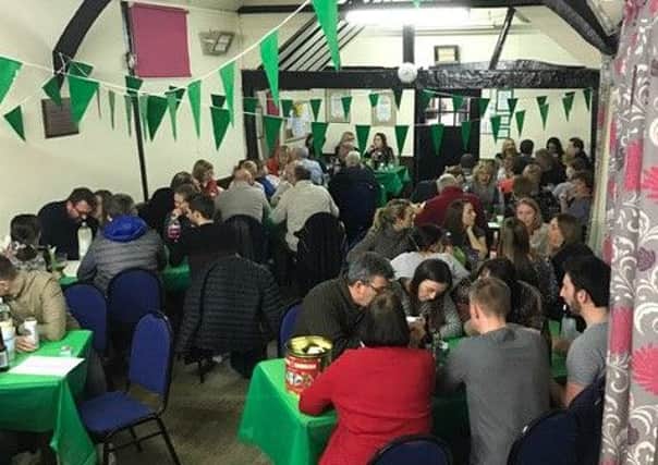 There was a full houseat Heath and Reach  for a quiz in aid of Macmillan Cancer Support, in memory of Leighton businessman Dave Gilbert