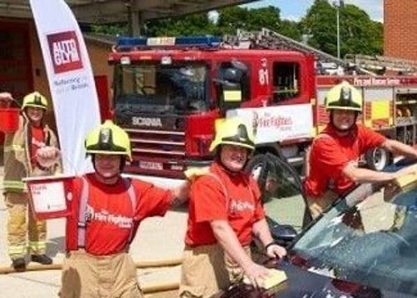 Have your car washed for a good cause - the Firefighters' Charity