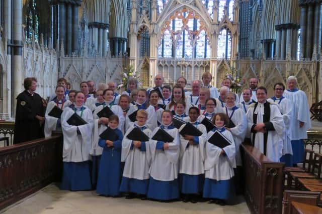 All Saints Choir who will be singing evensong at Oxjam