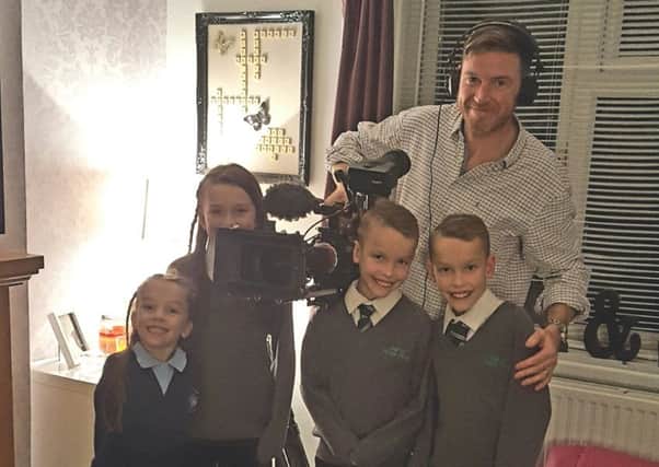 The camera man was great fun for the children