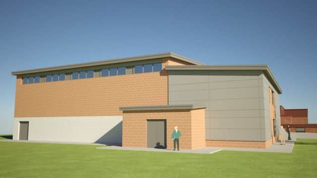 Oak Bank School's proposed new hall
