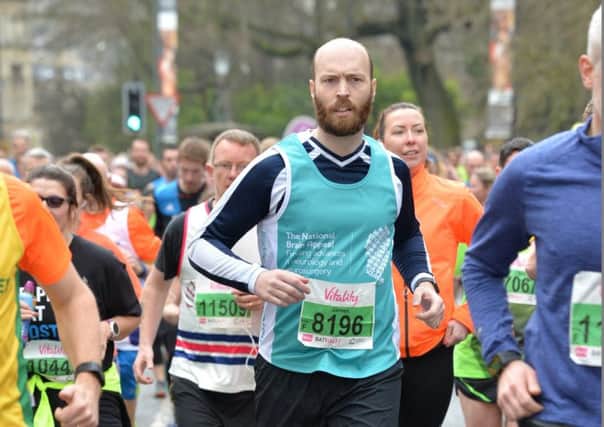 James Westcott of Pitstone is doing the marathon for The National Brain Appeal charity in memory of his father who died of a rare form of dementia