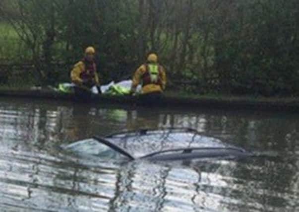 The canal rescue: Photos-Bucks Fire