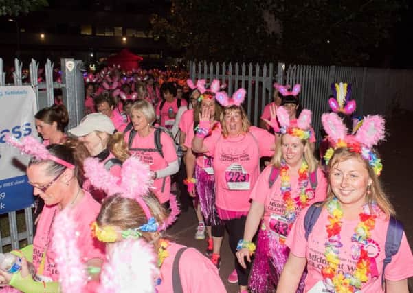 The Florence Nightingale Hospice Midnight Walk is an annual event that raises vital funds to support the community nursing team