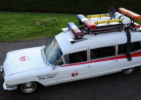 Ecto-1, one of the cars that will be on display at Retroplay