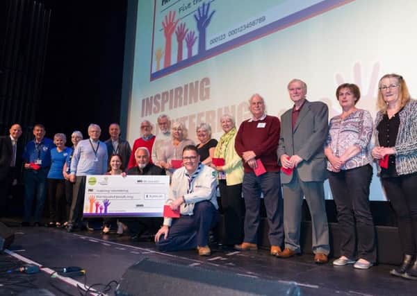 Inspiring Volunteering grant recipients. Credit: Joanna Cross