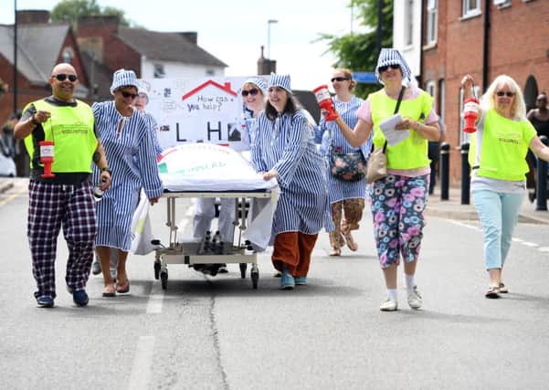 The bed push. Credit: Jane Russell