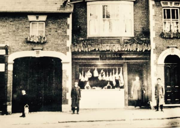Yirrell's Butchers in 1916.
