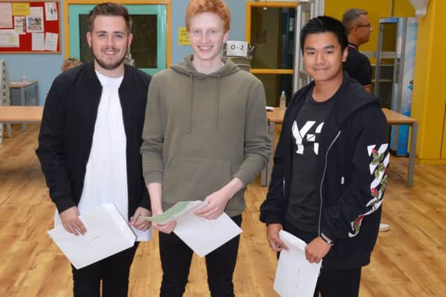 A-level results day at Cedars 2017